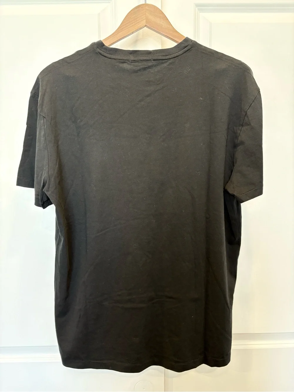 Ralph Lauren Pink Pony Classic Fit Black Cotton Tee - Picture 3 of 4